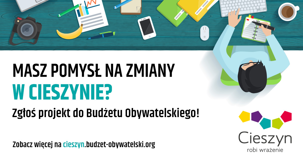 Plakat promujący Budżet Obywatelski 